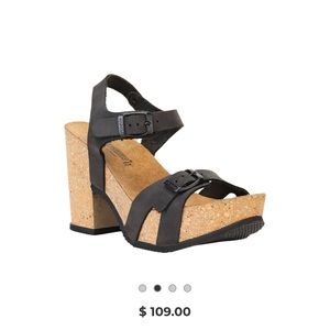 Chunky Goldstar Sandal Heels